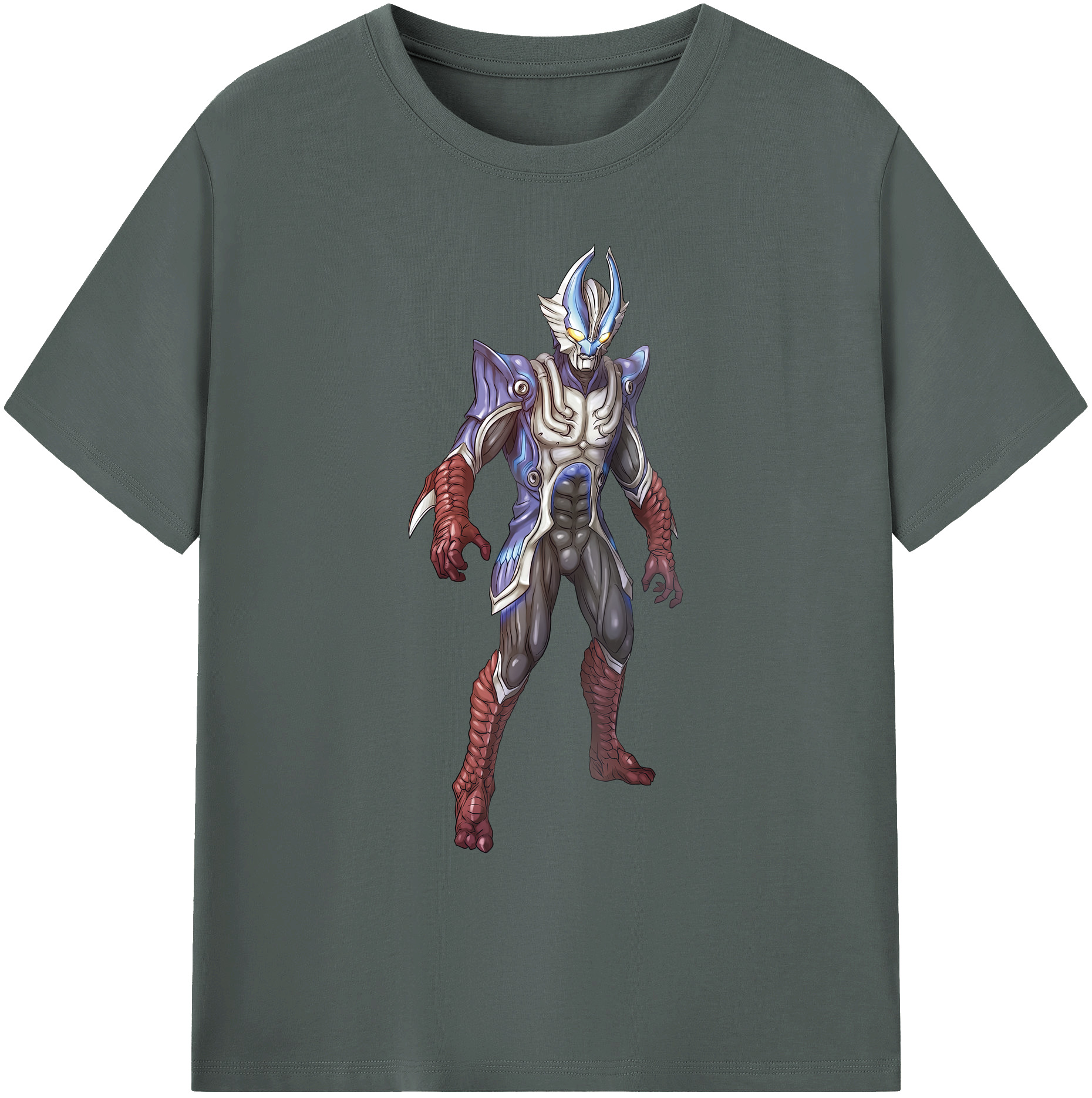 （画像用） ウルトラマン Ultraman 綿100％ メンズ半袖Tシャツ｜肌触りやわらか＆通気性